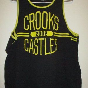 CROOKS & CASTLES- Mens Muscle top